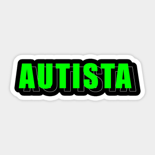 Autista 2 Sticker